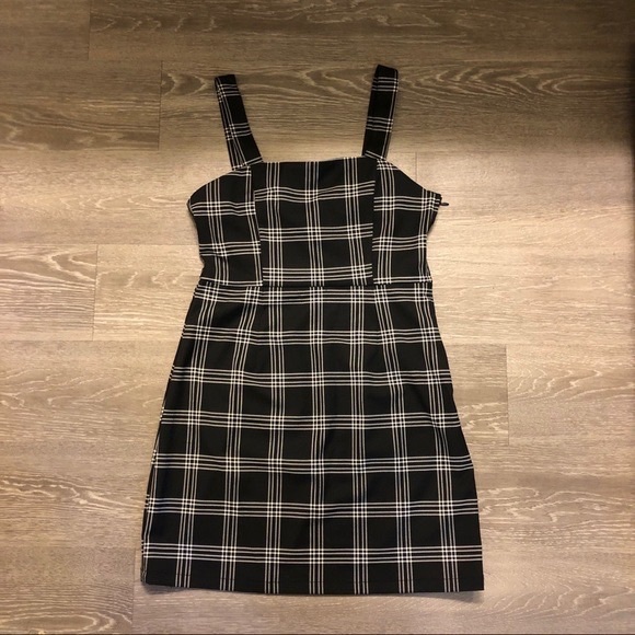 H&M | Dresses | Plaid Bodycon Dress